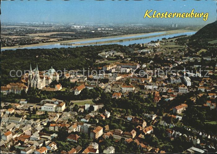 Klosterneuburg Fliegeraufnahme Augustiner Chorherrenstift