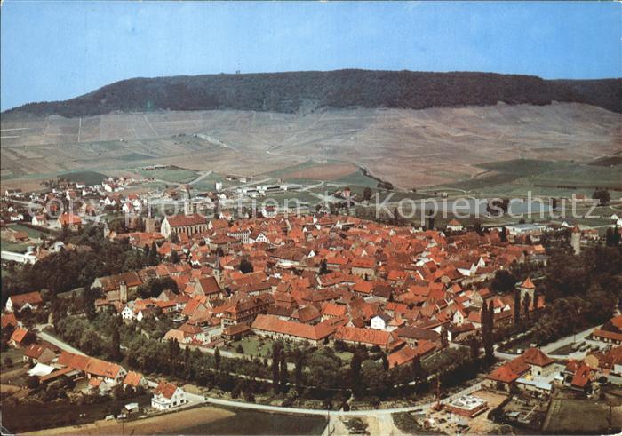 Iphofen Schwanberge Fliegeraufnahme