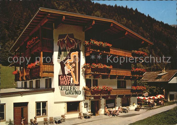 Mayrhofen Zillertal Alpengasthof Zillergrund