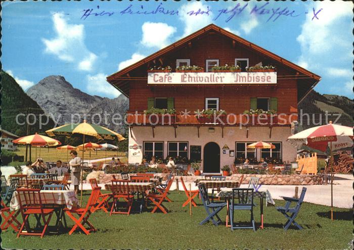 Pertisau Achensee Cafe Einwaller Imbisse
