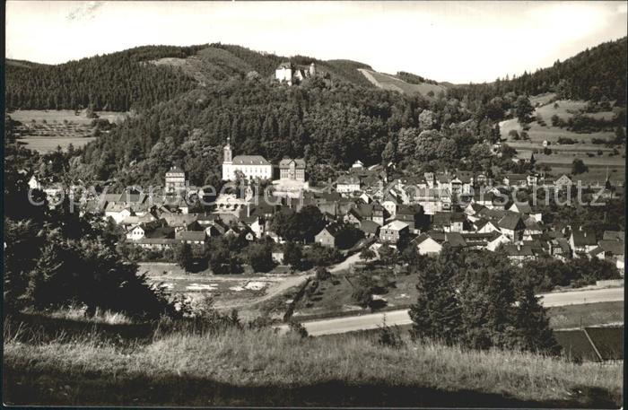 Leutenberg Thueringen Blick von der Gustav Fehierhoehe