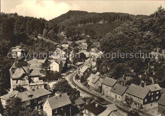 Thal Ruhla Blick vom Tempelchen