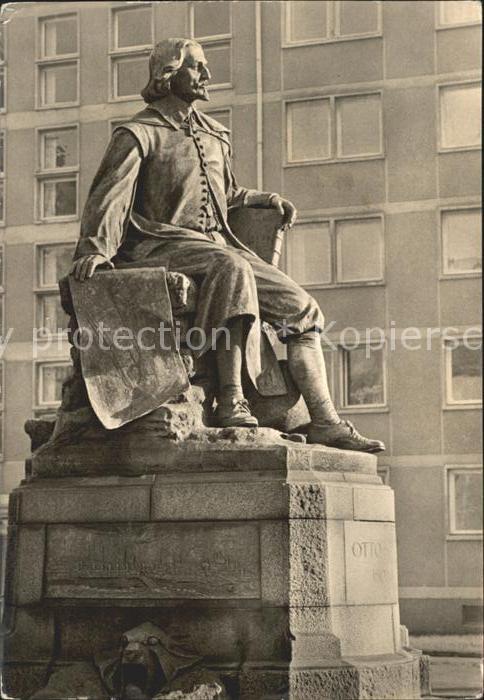 MAGDEBURG  CITY Otto-von-Guericke-Denkmal
