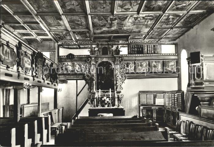 Schellerhau Dorfkirche Altar