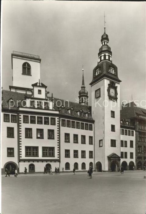 Karl-Marx-Stadt Renaissancefluegel Rathaus