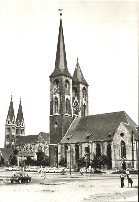 Halberstadt Fischmarkt Dom St. Martin