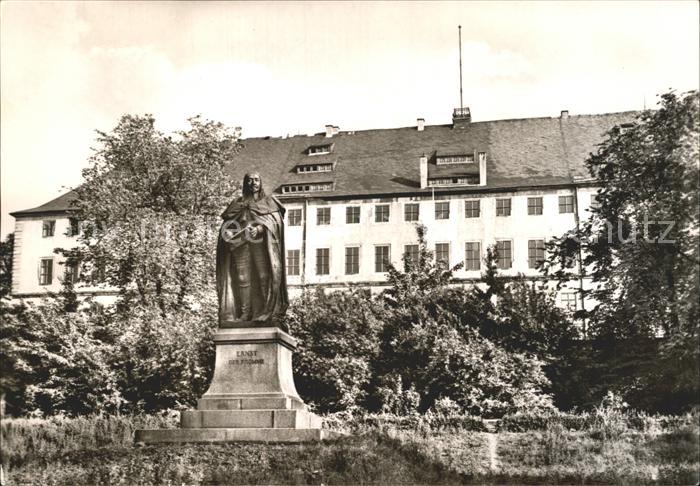 Gotha Thueringen Denkmal Ernst der Fromme Schloss Friedenstein