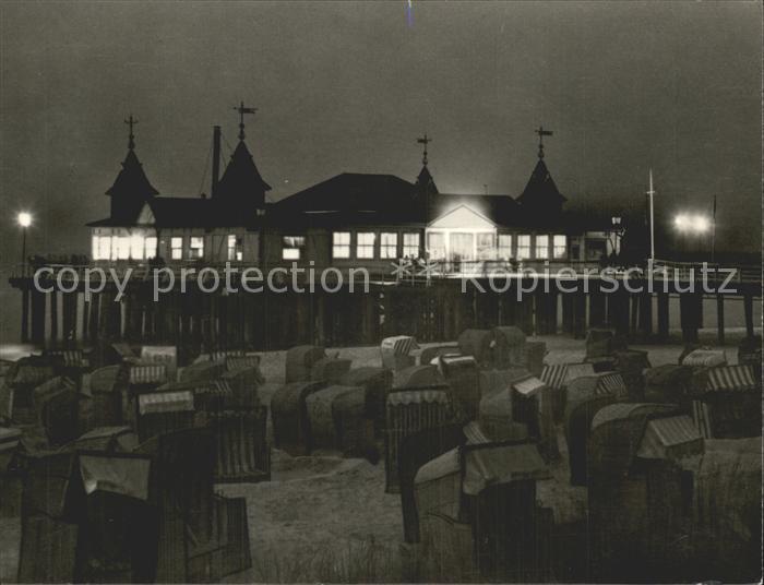 Ahlbeck Ostseebad Seebruecke HO-Gaststaette