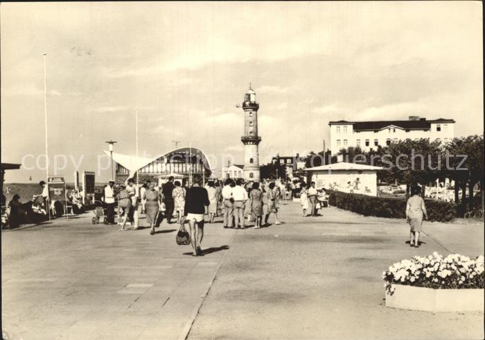 Warnemuende Ostseebad Konsum Gaststaette Teepott Promenade