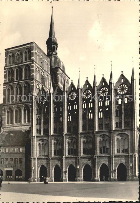 Stralsund Mecklenburg Vorpommern Rathaus
