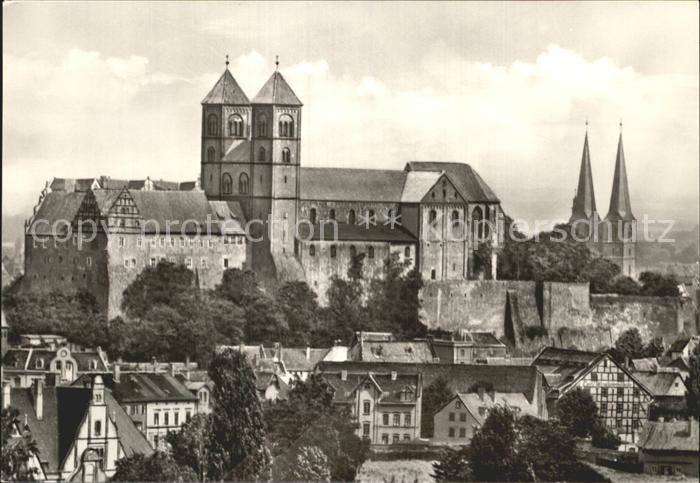 Quedlinburg Harz Stiftsschloss Stiftskirche