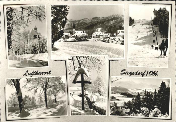 Siegsdorf Oberbayern Kreuz Kirche Sesselbahn