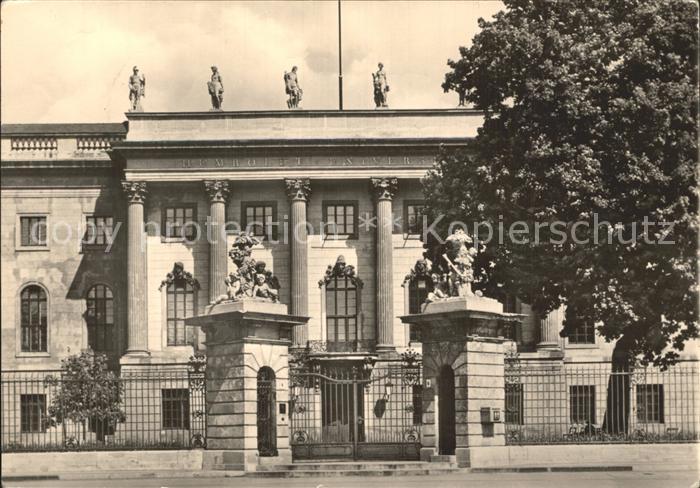 BERLIN  CITY Humboldt-Universitaet