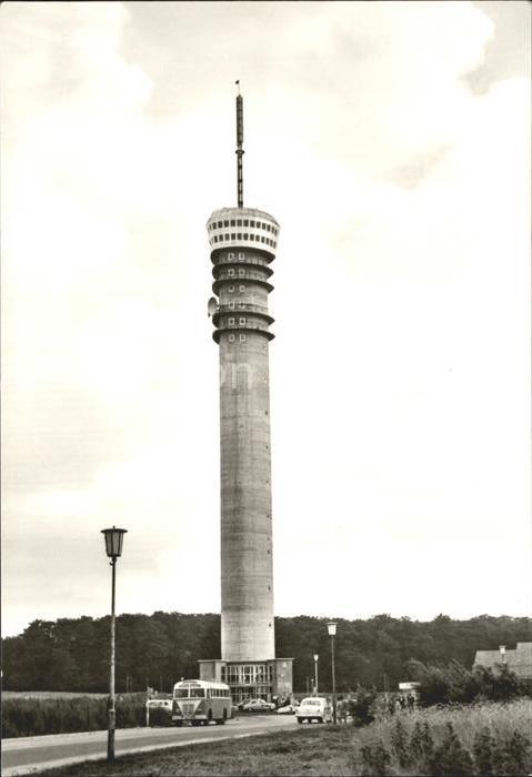 Schwerin Mecklenburg Fernseh- UKW-Turm der Deutschen Post