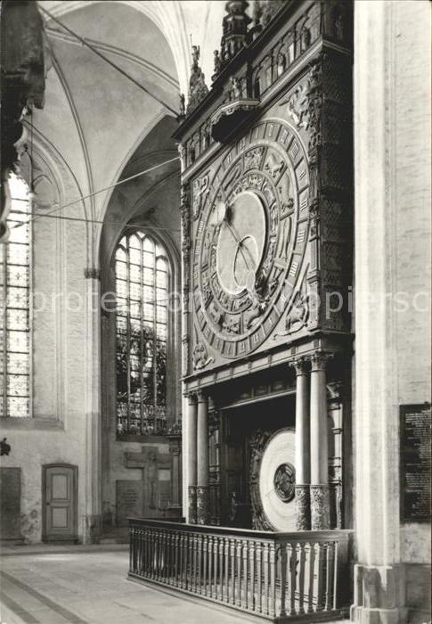 ROSTOCK  CITY Kirche St. Marien Astronomische Uhr