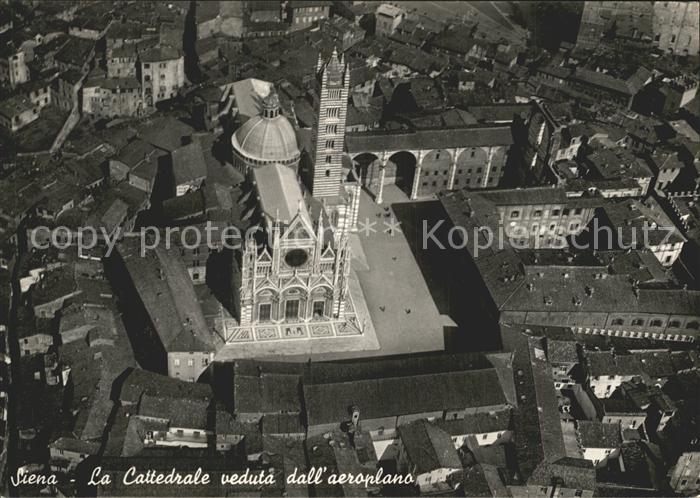 Siena Fliegeraufnahme Cathedral