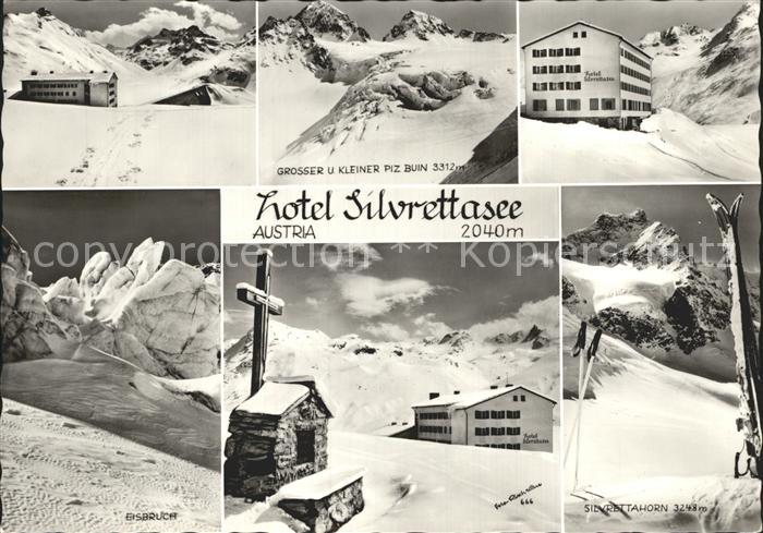 Partenen Vorarlberg Hotel Silvrettasee Grosser Kleiner Piz