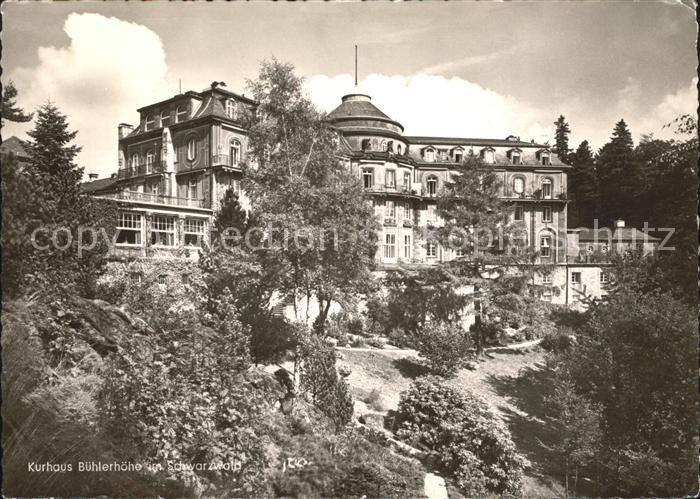 Buehl Baden Kurhaus Buehlerhoehe