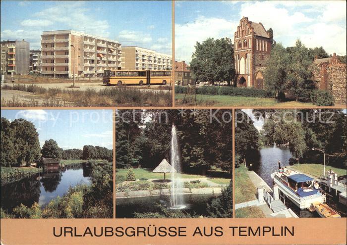 Templin Ringstrasse Prenzlauer Tor Schleuse