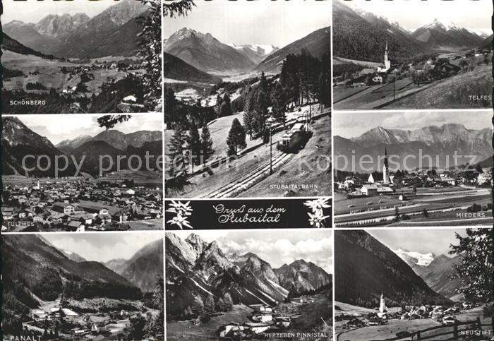 Telfes Stubai Mieders Neustift Stubaitalbahn