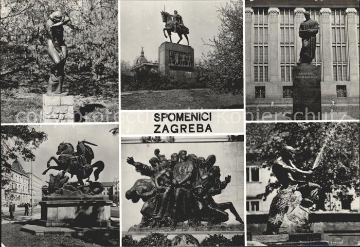Zagreb Denkmale Spomenici