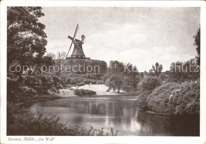 BREMEN  CITY Muehle Am Wall