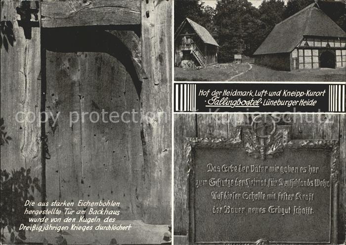Fallingbostel Eichenbohlen Backhaus Hof Heidmark