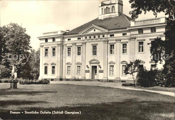 Dessau-Rosslau Staatliche Galerie Schloss Georgium