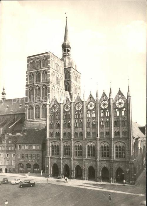Stralsund Mecklenburg Vorpommern Rathaus