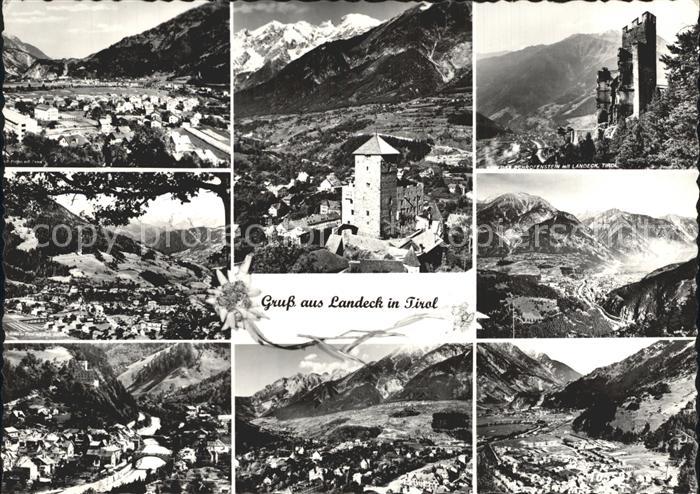 Landeck Tirol Schloss Schrofenstein Fliegeraufnahme