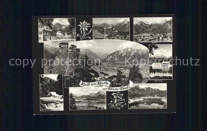 Reutte Tirol Plansee Stuibenfall Frauensee