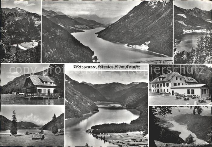 Weissensee Kaernten Gebaeude