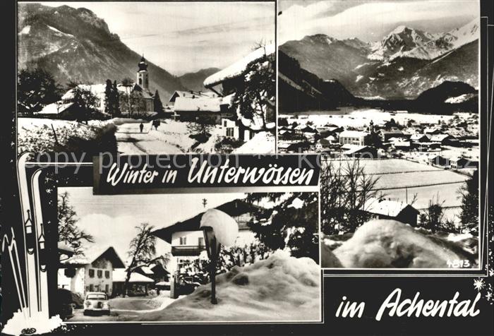 Unterwoessen Kirche Gebaeude Ski