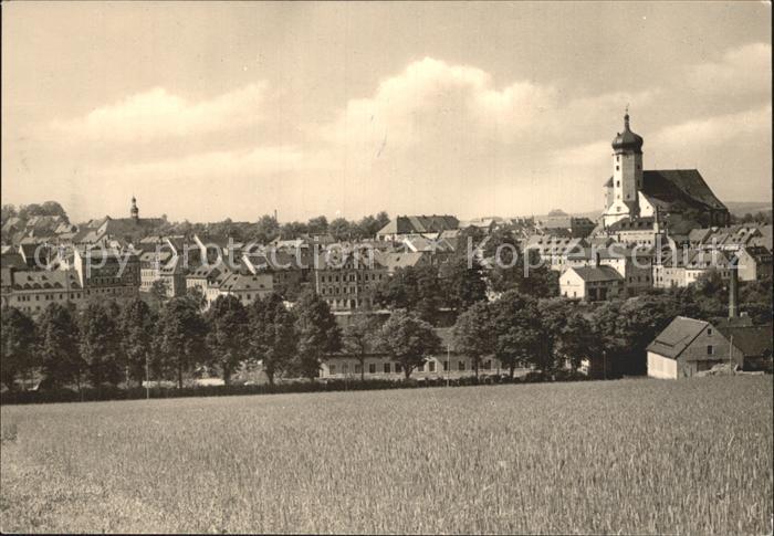Marienberg Erzgebirge Blick vom Goldkindstein