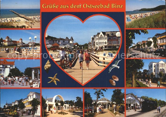 Binz Ruegen Moewe Strand Anlegebruecke