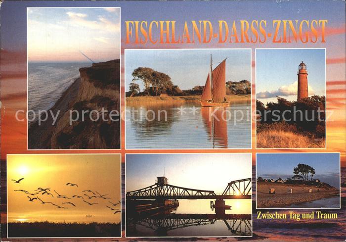 Zingst Ostseebad Fischland Darss Segelboot Turm