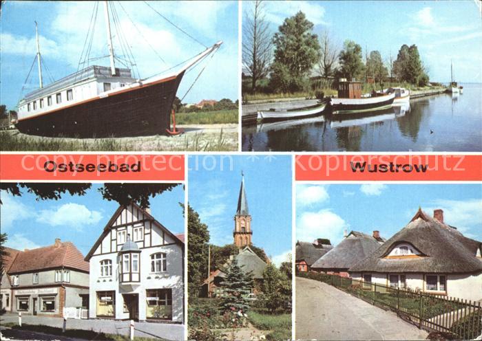 Wustrow Ostseebad Hafen Hauptstrasse Anlage Neue Strasse