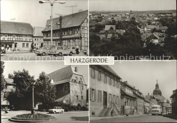 Harzgerode Markt Schloss Oberstrasse