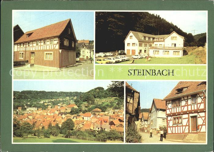 Steinbach Bad Liebenstein Historisches Fachwerkhaus Hintergasse Schleifkotengrun