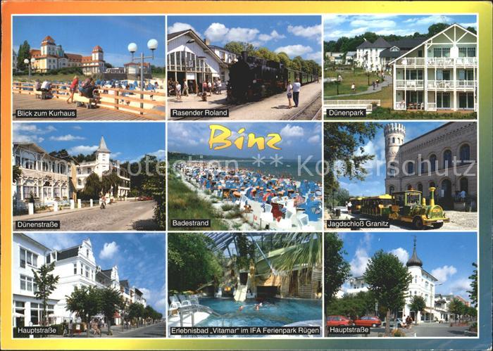 Binz Ruegen Jagdschloss Granitz Duenepark Hauptstrasse