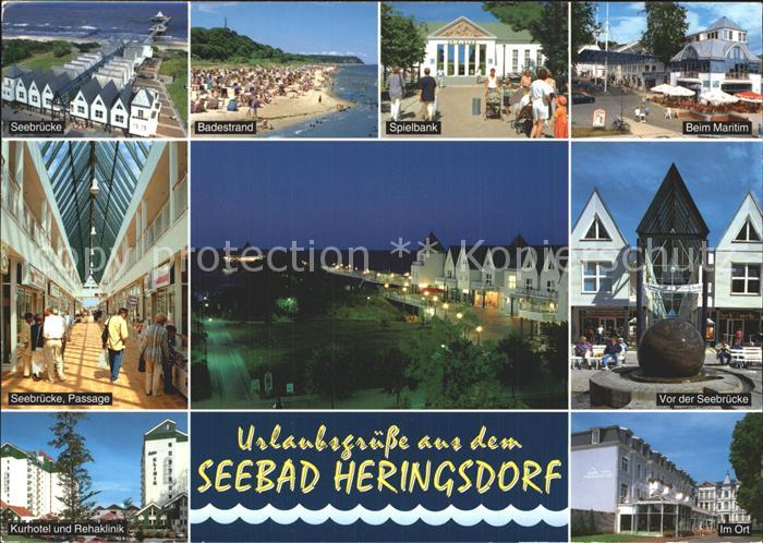 Heringsdorf Ostseebad Usedom Maritim Kurhotel Seebruecke Passage  Kurhotel
