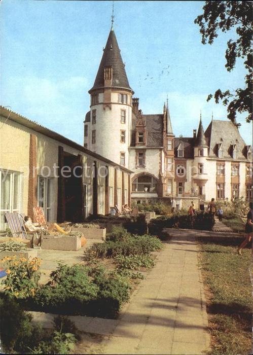 Klink Waren FDGB-Erholungsheim Schloss Klink