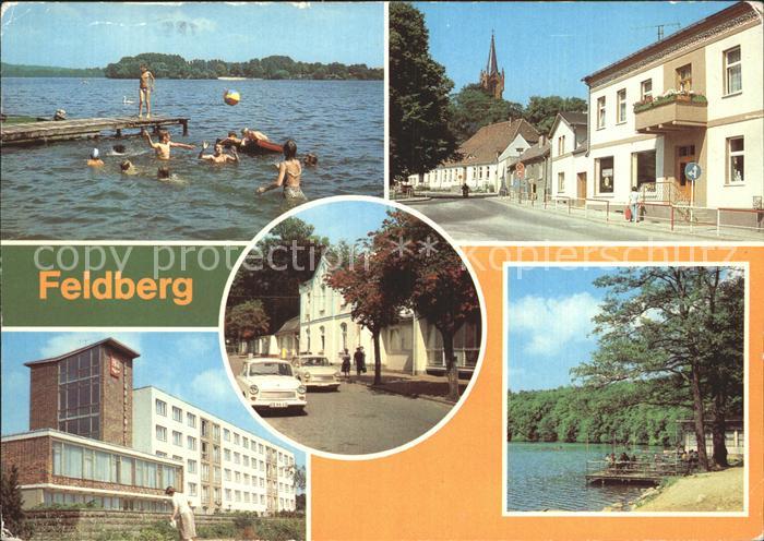 Feldberg Mecklenburg Haussee Fuerstenberger Strasse Erholungsheim Freundschaft L
