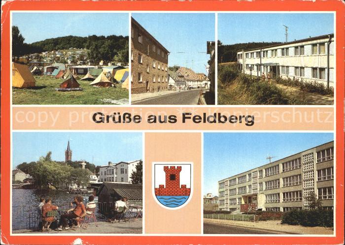 Feldberg Mecklenburg Campingplatz Huettenberg Erholungsheim Haus Suhr Luzin