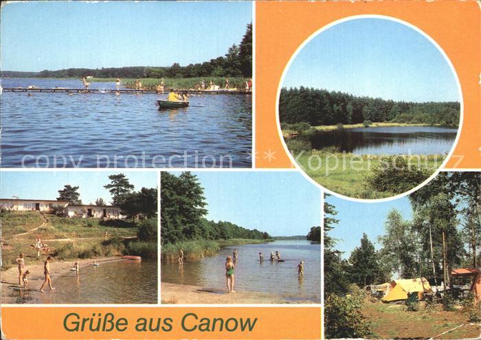 Canow Labussee Gruenplan Grosser See Campingplatz C/17