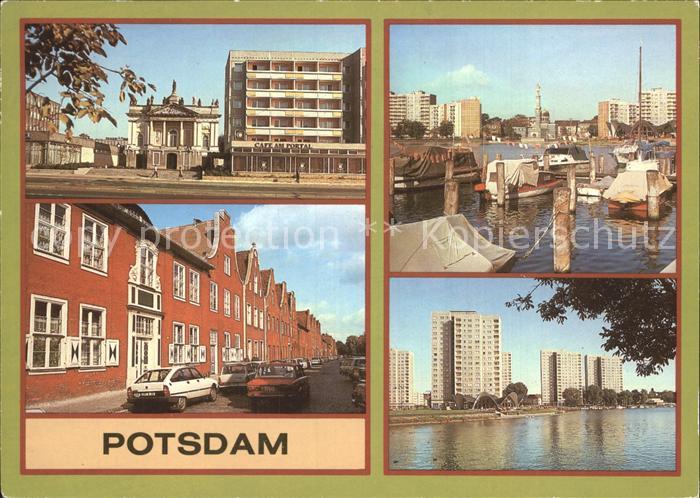 Potsdam Portal Hollaendischen Viertel Bootshafen