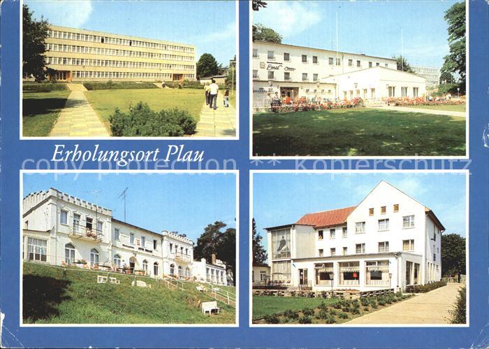 Plau See Erholungsheime Emil Otto Bettenhaus Otto Brass