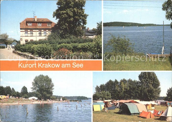 Krakow See HO Gaststaette Seehotel Campingplatz