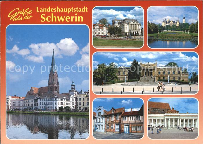 Schwerin Mecklenburg Schloss Kirche