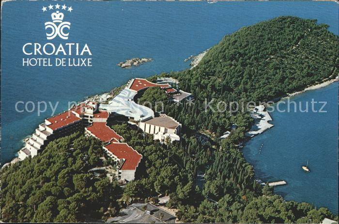 Dubrovnik Ragusa Fliegeraufnahme Crotatia Helt De Luxe